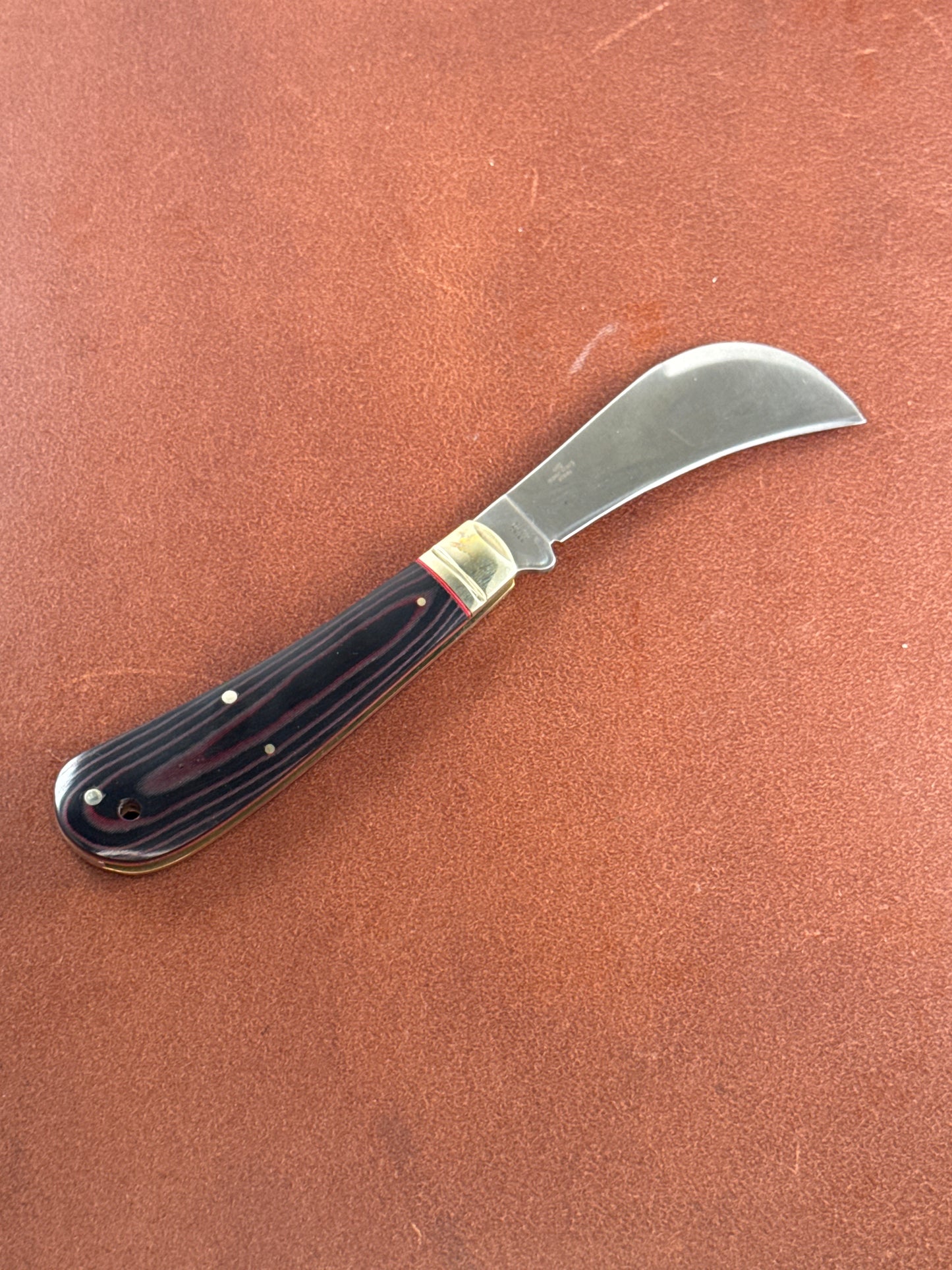 Rough Ryder Red Fox Hawkbill Folding Knife RR2295 ( Like New with Box