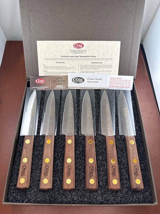 Case XX 6pc Steak knife set ( New with Box )