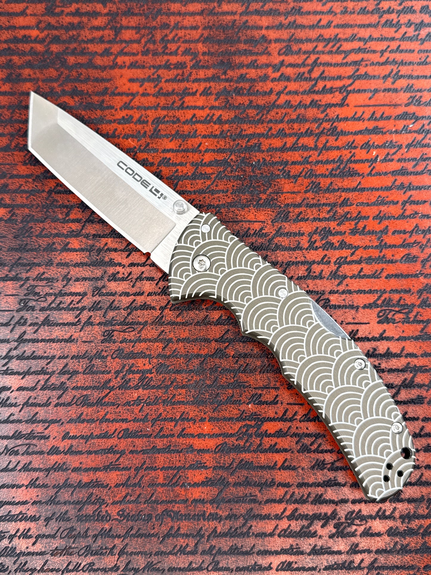 Cold steel code 4 ( Used without Box )