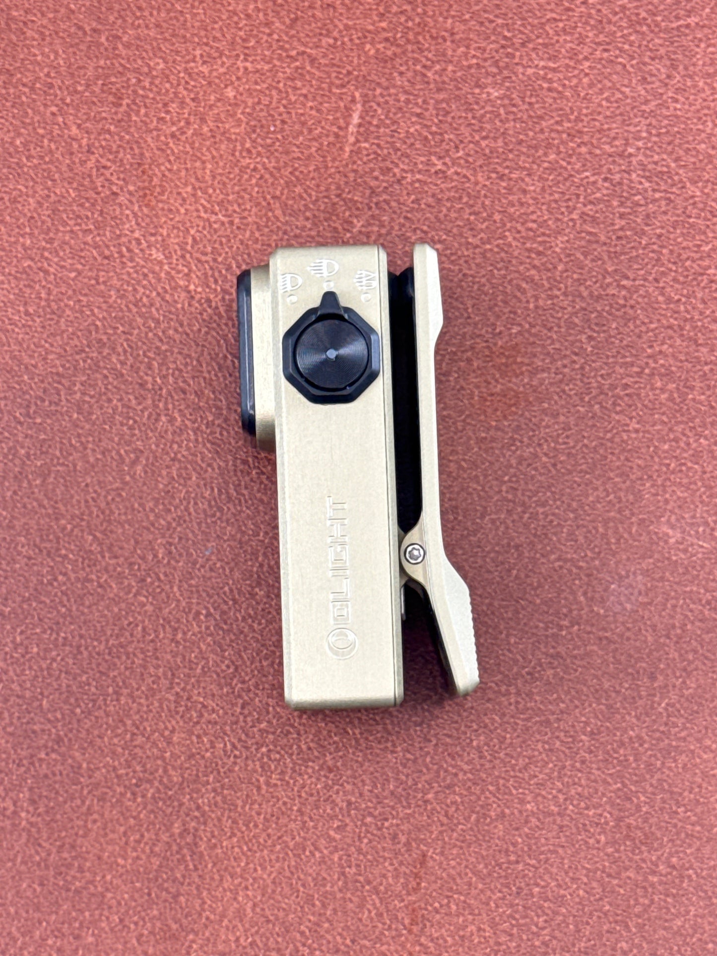 Oclip Ultra Clip-On EDC Light with Flood, Spot, and UV Modes Green