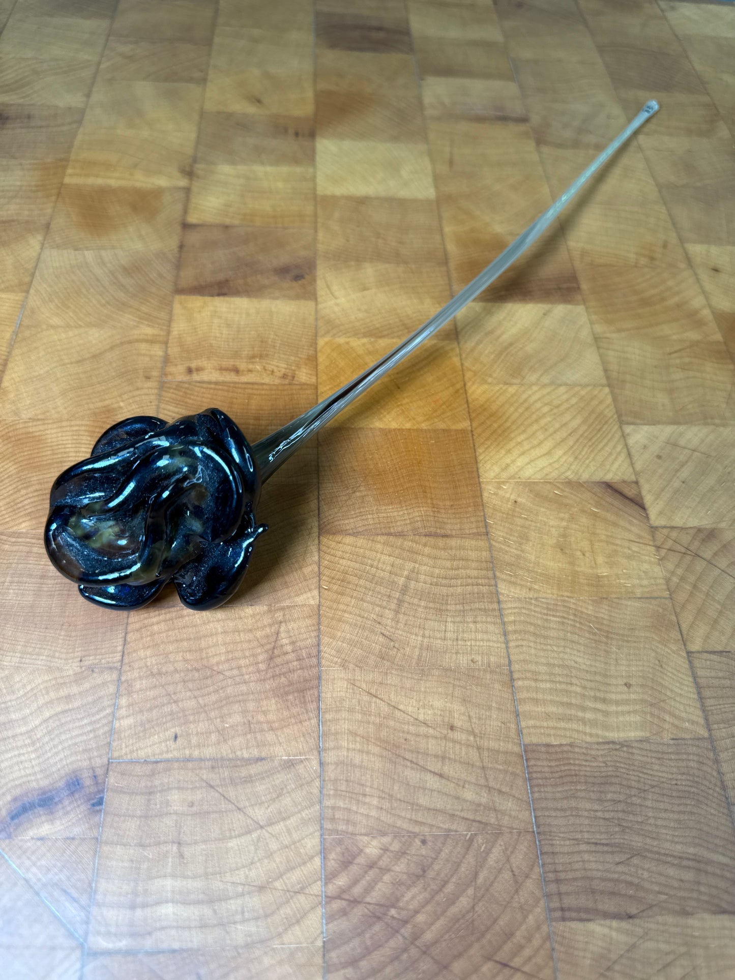 Small glass rose