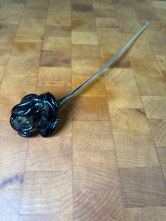 Small glass rose