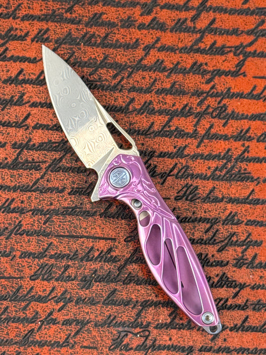 RIKE KNIFE purple ( NEW WITH PINK )