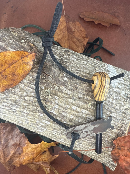 Zebra Wood Fire Starter
