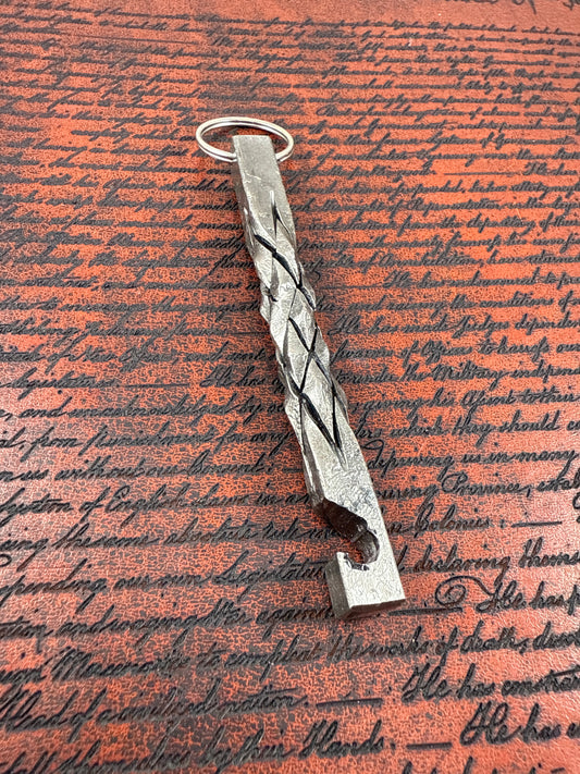 Forged pineapple bottle opener