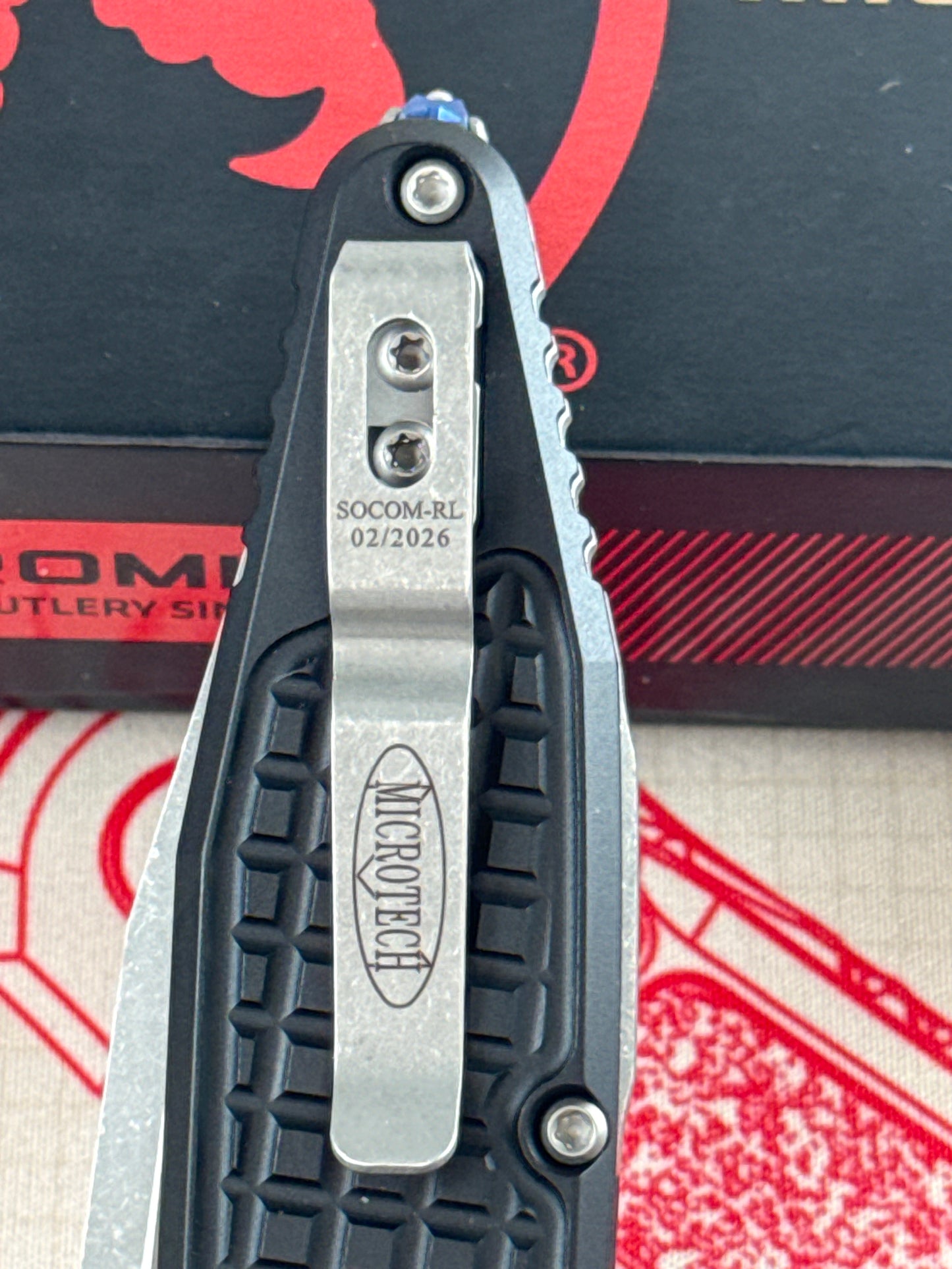 Microtech Socom Ram-Lok ( New with box )