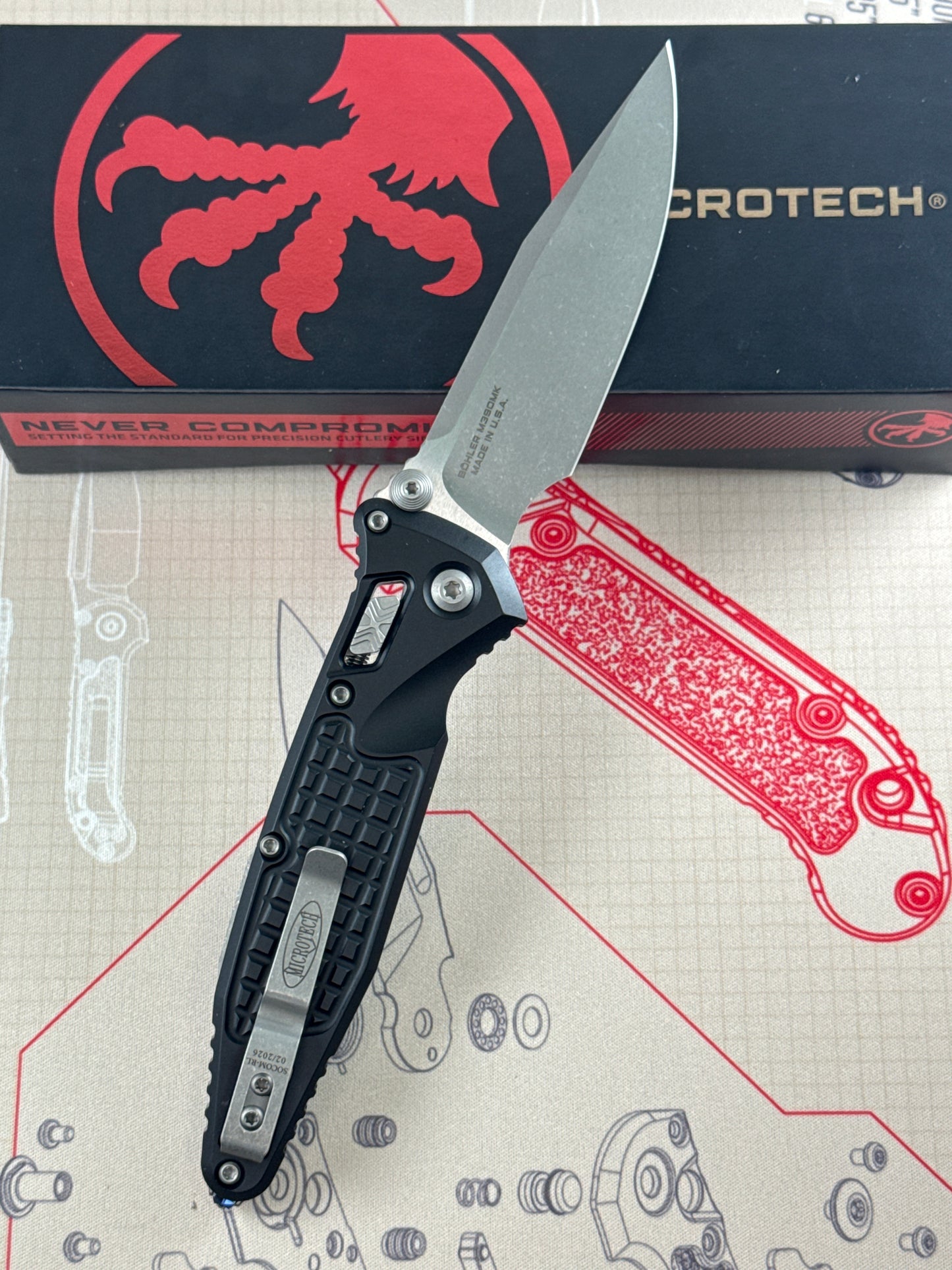 Microtech Socom Ram-Lok ( New with box )