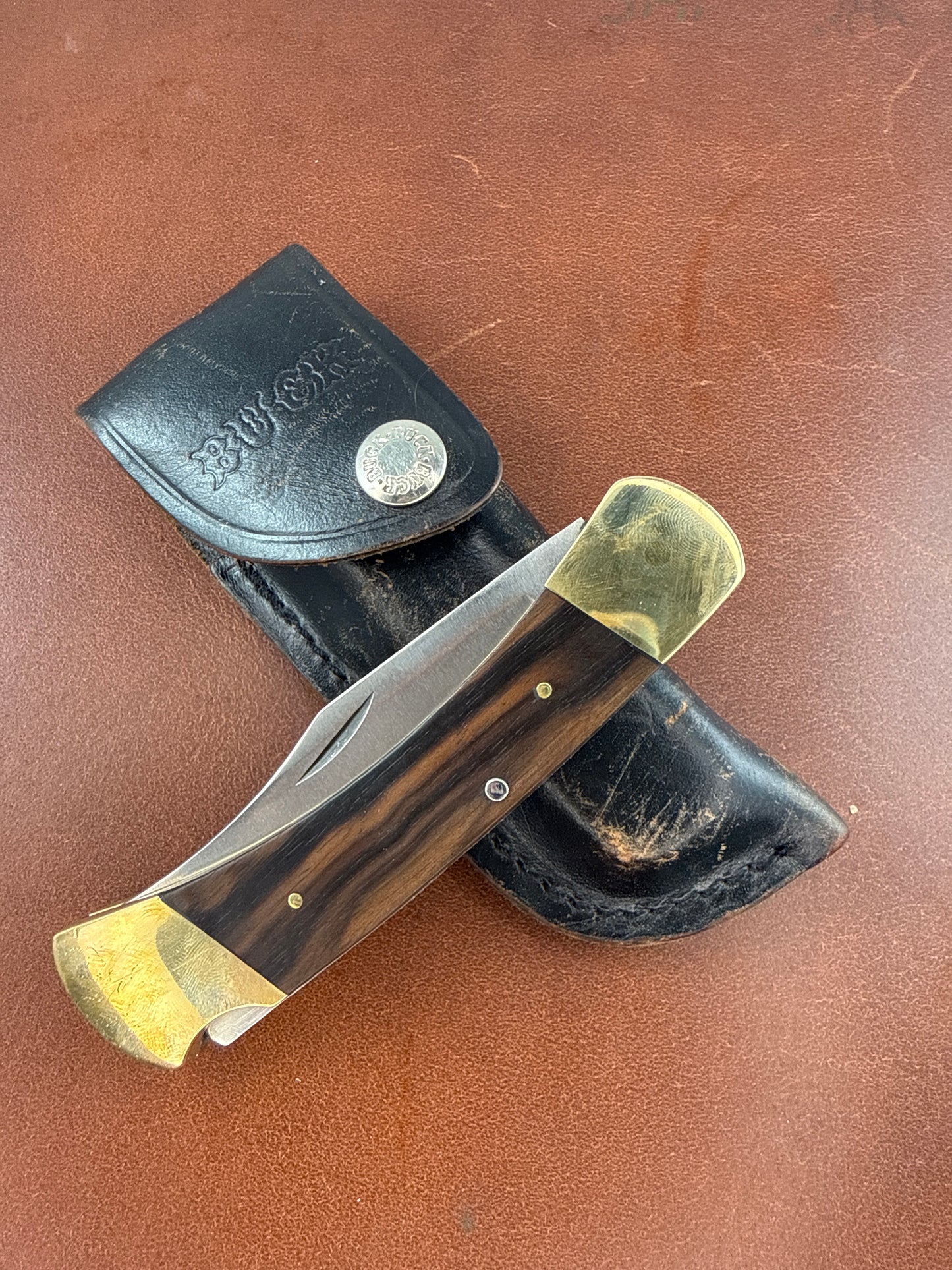 Buck 110 ( Used with leather case No Box )