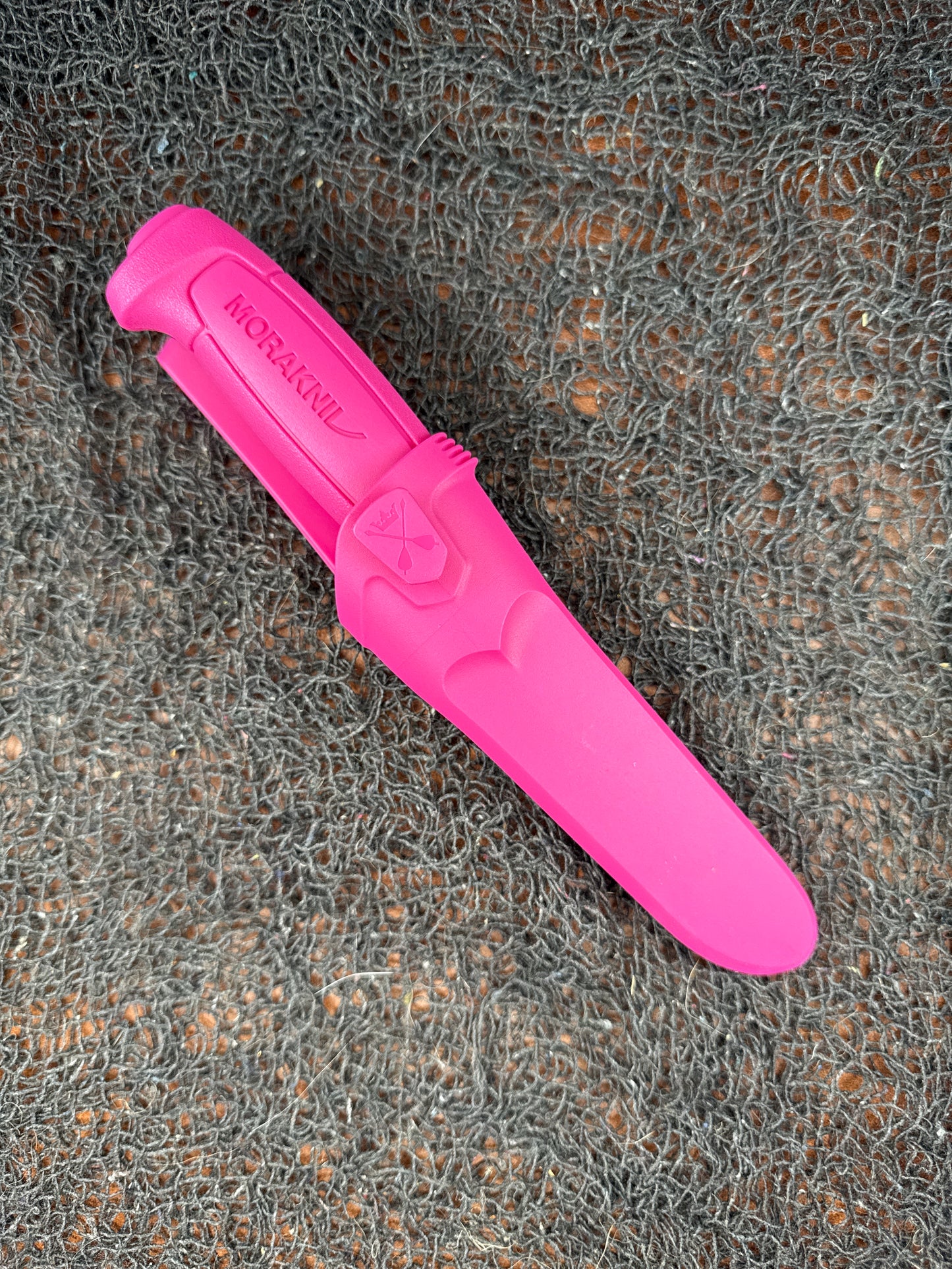 PINK Mora knife Carbon steel