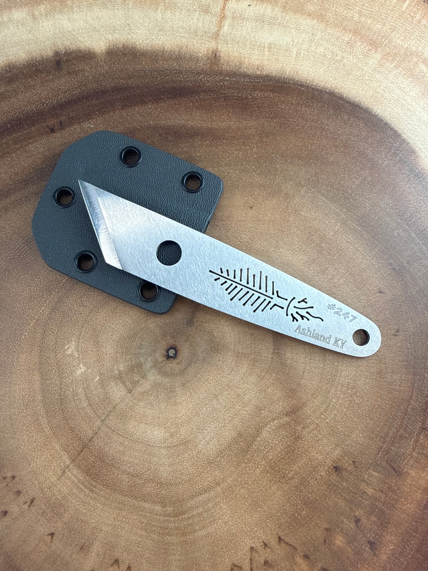 Flatwoods Gray Sheath ( Neck knife )