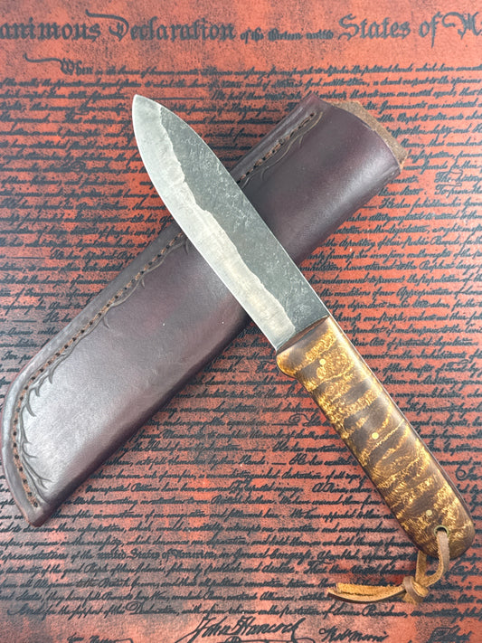 ML kephart with leather sheath and care info ( No box )