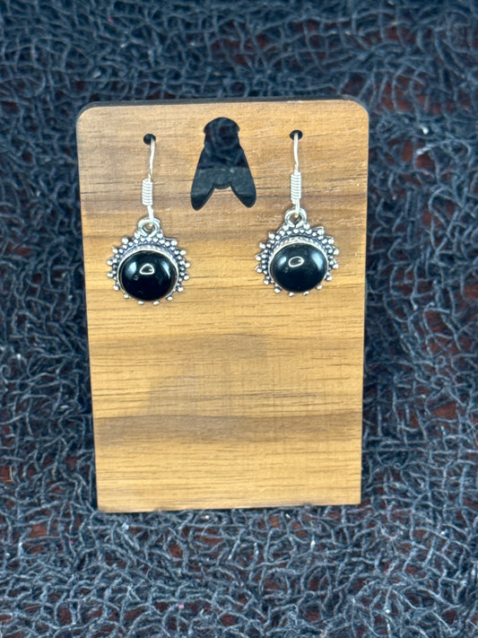 Black Onyx Earrings