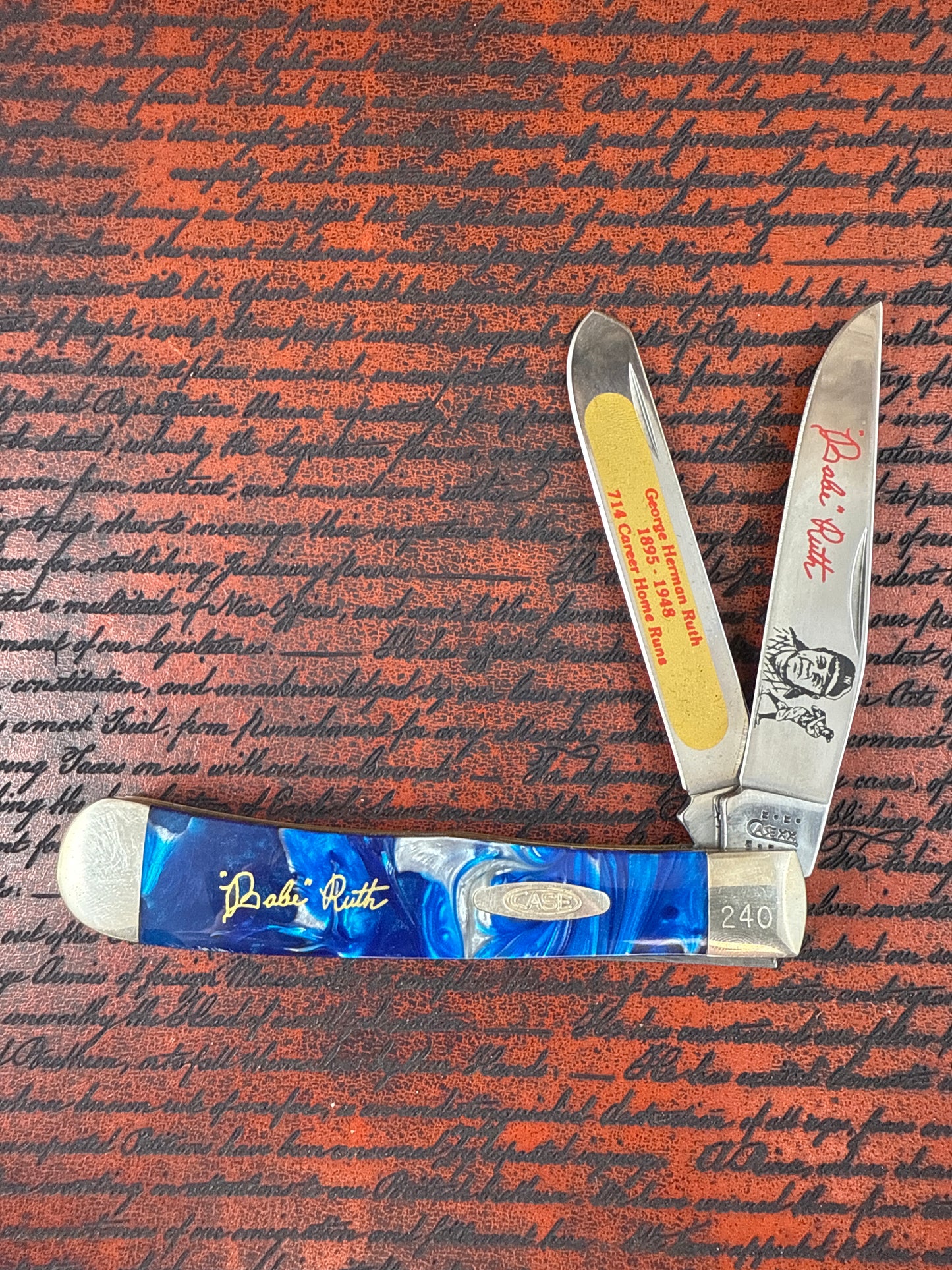 Case XX BABE RUTH ( 2001 ) New