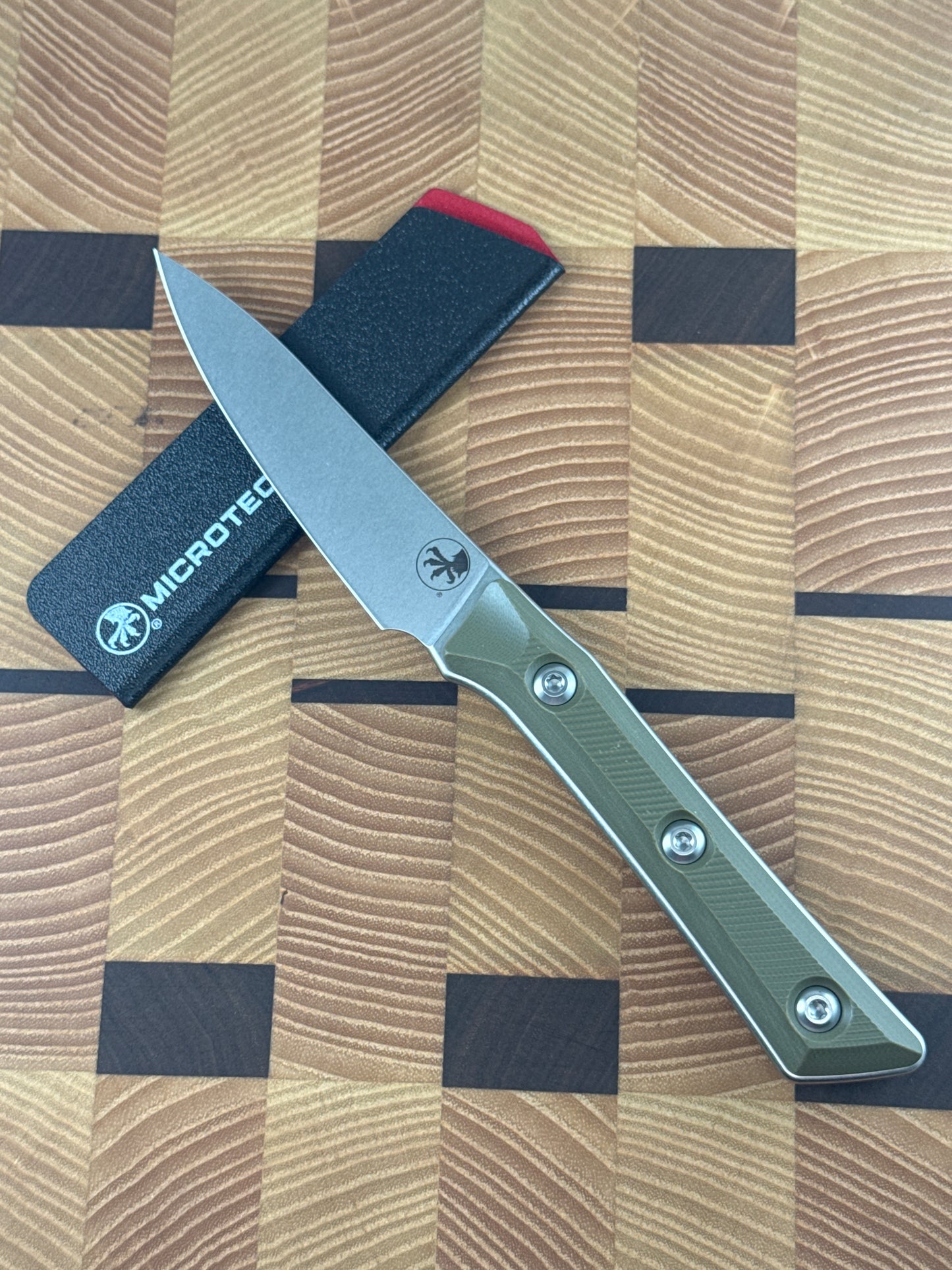 Microtech 3.5" Pairing knife ( New with Box )