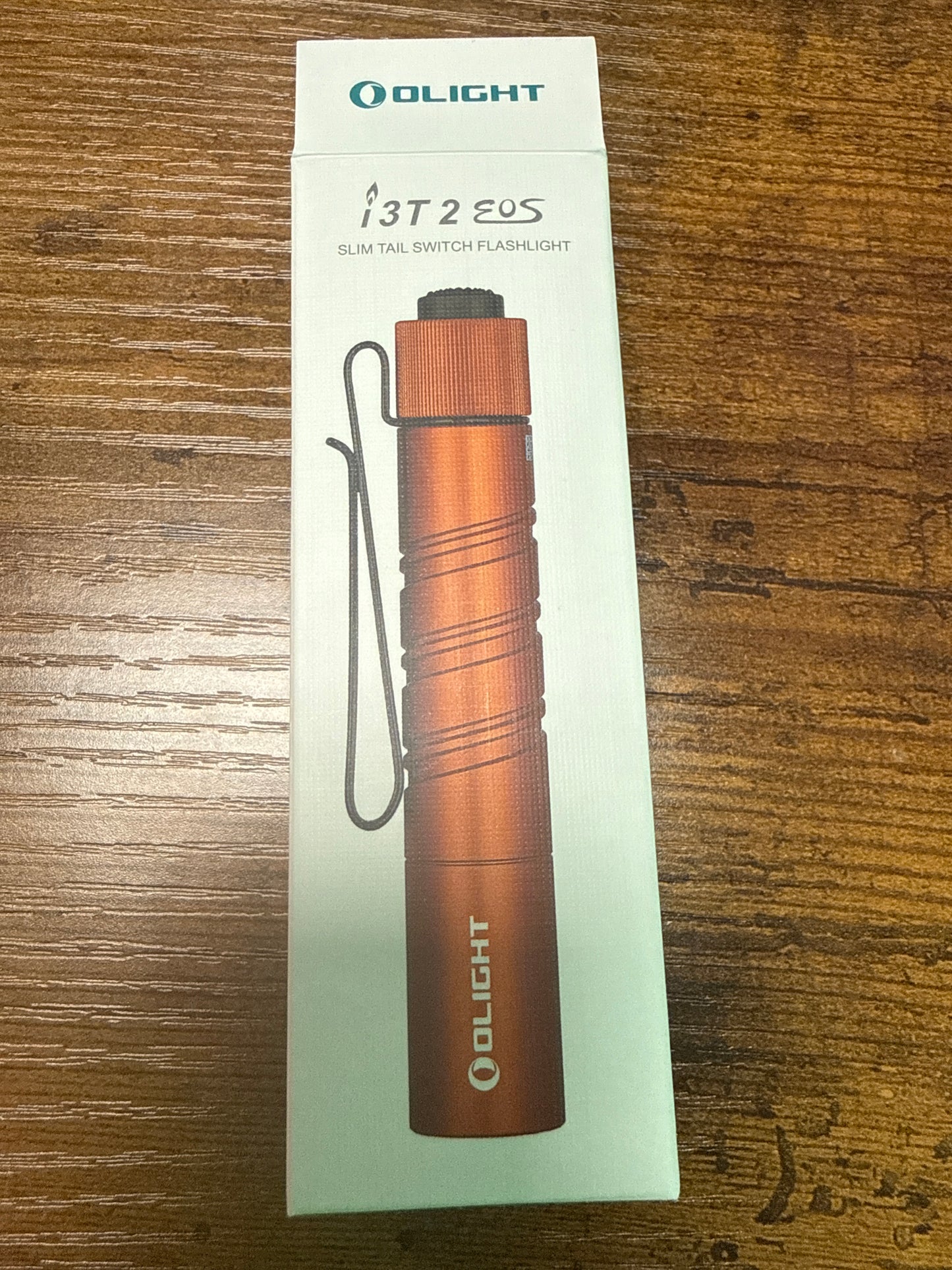 i3T 2 EOS Small EDC Flashlight orange