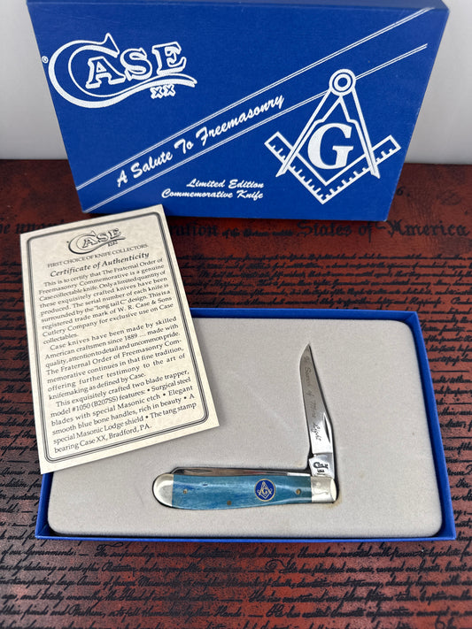 Case XX ( old ) blue Shriner